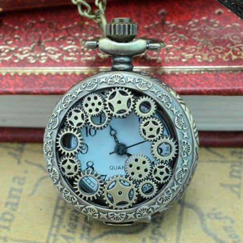 Retro Bronze Design Pocket Watches