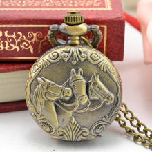Load image into Gallery viewer, Retro Bronze Design Pocket Watches