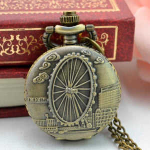 Retro Bronze Design Pocket Watches