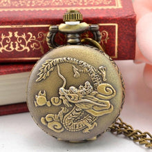Load image into Gallery viewer, Retro Bronze Design Pocket Watches