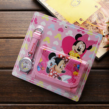 Load image into Gallery viewer, New Children Cartoon Wallet Watch