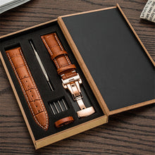 Load image into Gallery viewer, Genuine Leather Watch Band