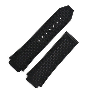 Rubber strap men's watch