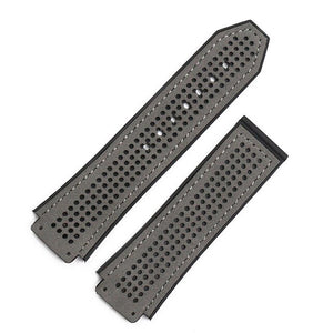 Rubber strap men's watch