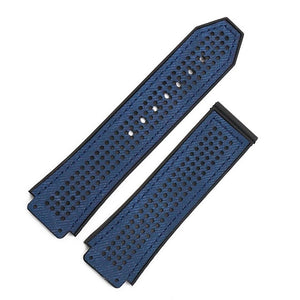 Rubber strap men's watch