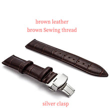 Load image into Gallery viewer, Genuine Leather Watch Band