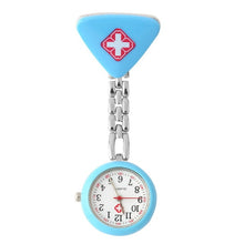 Load image into Gallery viewer, Nurse Doctor Pendant Pocket Clip Quartz Brooch Nurses Watch
