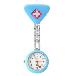 Nurse Doctor Pendant Pocket Clip Quartz Brooch Nurses Watch