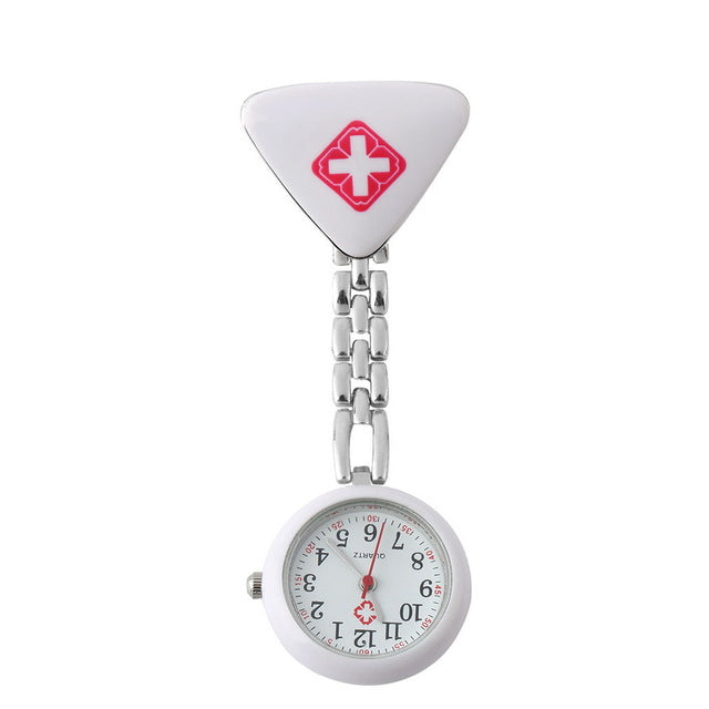 Nurse Doctor Pendant Pocket Clip Quartz Brooch Nurses Watch