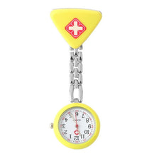 Load image into Gallery viewer, Nurse Doctor Pendant Pocket Clip Quartz Brooch Nurses Watch