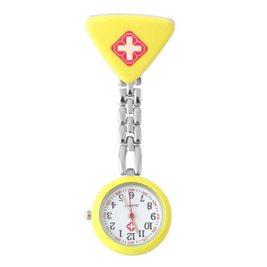 Nurse Doctor Pendant Pocket Clip Quartz Brooch Nurses Watch