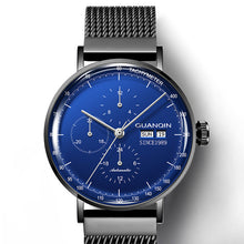 Load image into Gallery viewer, GUANQIN Automatic Mechanical Men Watch