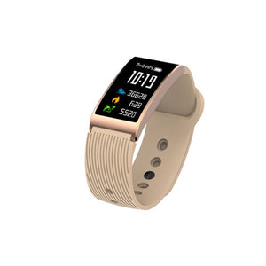 IP68 Waterproof Smart Fitness Bracelet GPS Tracker Pedometer Smart Watch Women