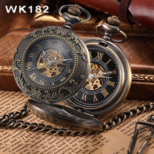 Load image into Gallery viewer, Steampunk Pocket Watch Mechanical Pocket Watches