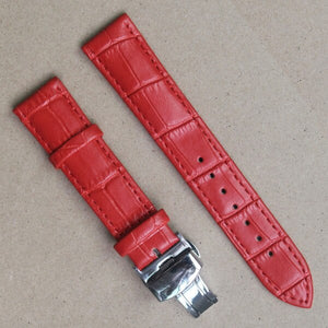 Leather Watch Band Wrist Strap