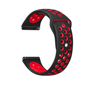20 22 MM Silicone strap For Samsung Gear sport S2 S3 Classic