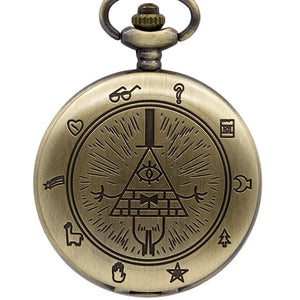 Retro Hot Movie Theme Quartz Pocket Watch